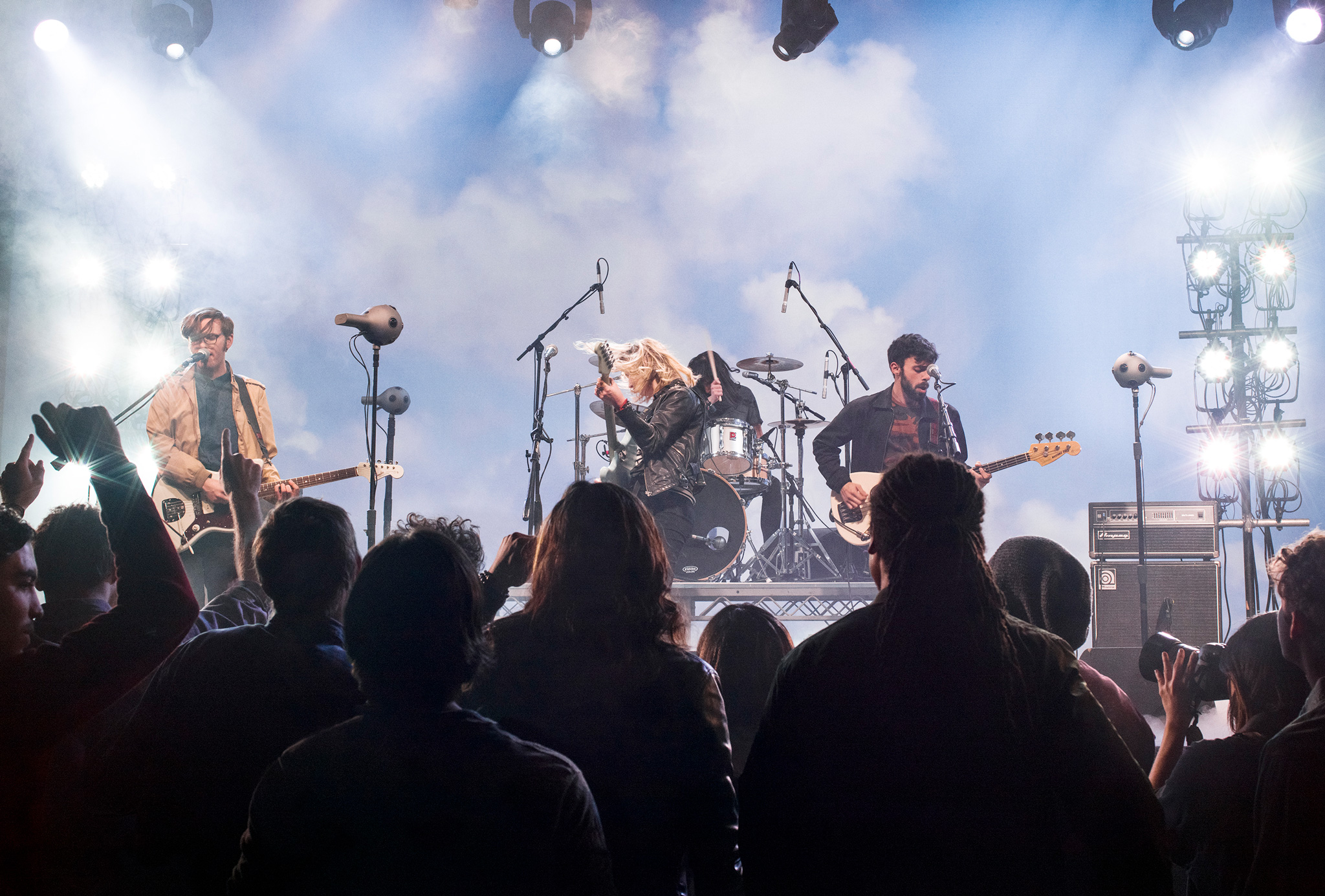 Nokia | OZO VR live broadcast | Kid Wave | staged concert  | Glen Wexler | Advertising Photographer