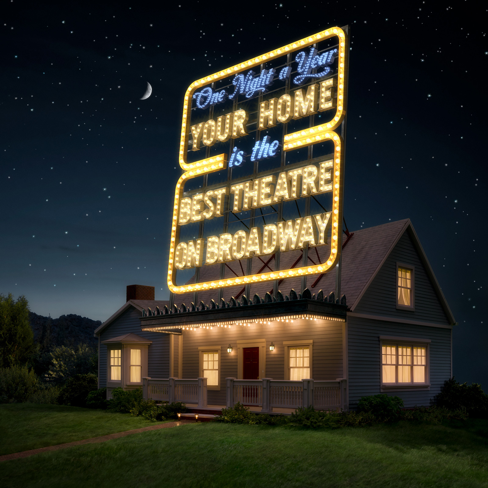 Tony Awards | CGI combined with miniature set | Glen Wexler | Advertising Photographer