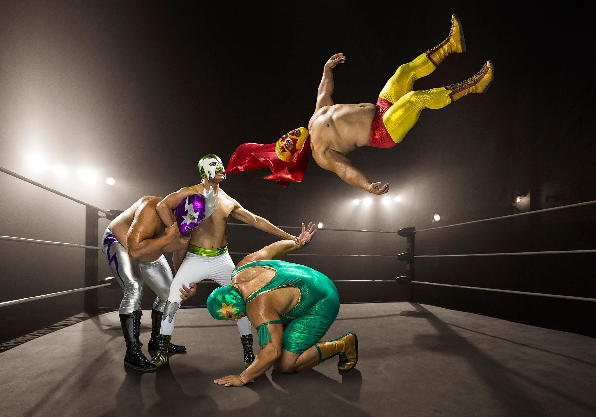 "Great Teeth"  Delta Dental Insurance | Luche Libre | Glen Wexler | Advertising Photographer